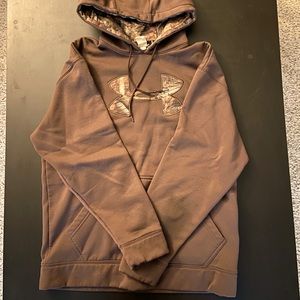 Men’s Under Armour Brown & Camo Hoodie